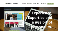 Desktop Screenshot of confluxgroup.com